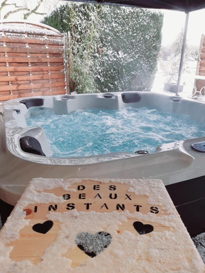 Soulosse-sous-Saint-Elophe Jacuzzi, Arcade Et Repas Compris B&B 외부 사진